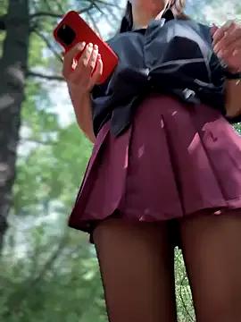LetsFunKARINA — Fuck pussy with a dick on a bench